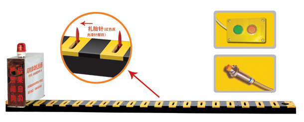 池州贵池区V3嵌入式闯岗自动扎胎器/阻车器